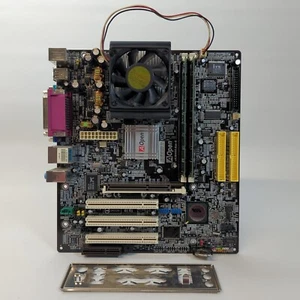 AOPEN vKM400Am-S Sempron 3000+ Socket A 462 AGP Motherboard 1GB Windows 98 XP - Picture 1 of 11