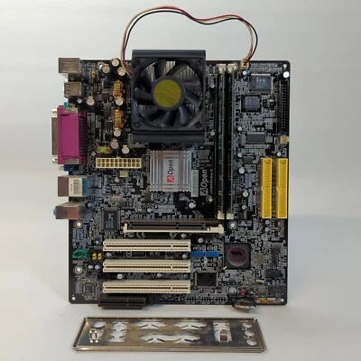 AOPEN vKM400Am-S Sempron 3000+ Socket A 462 AGP Motherboard 1GB Windows 98 XP - Image 1 of 4