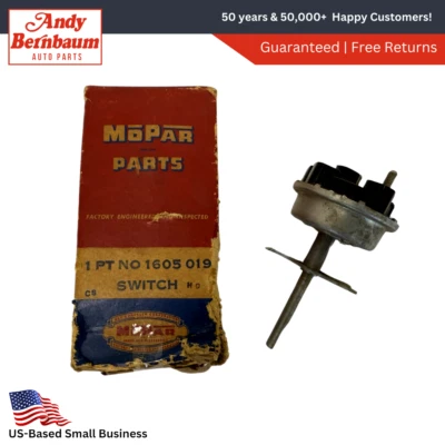 1955 Dodge Coronet Royal Custom Headlight Headlamp Switch 1605019 NOS. - Image 1 of 4
