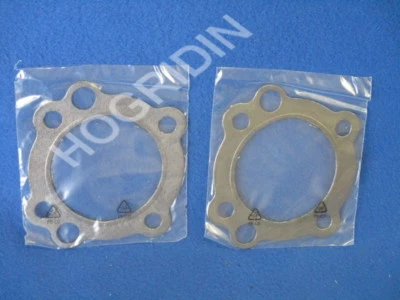 PAIR OF  1986 - 1987 Harley Davidson evo sportster xlh 1100 head cylinder gasket - Image 1 of 2