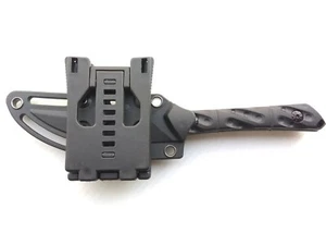 Horizontal Concealed Carry EDC Fixed Blade Hunting Knife EDC Sheath Full Tang - Picture 1 of 10