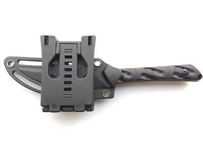 Горизонтальный скрытый перенос EDC фиксированное лезвие охотничий нож EDC ножны накладной монтаж - Изображение 1 из 4