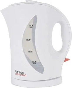 KITCHEN PERFECT 1.7L WHITE CORDLESS KETTLE E1524WH - Picture 1 of 2