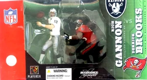 2003 McFarlane NFL Rich Gannon Raiders & Derrick Brooks Buccaneers 2 Pack NEW - Picture 1 of 6