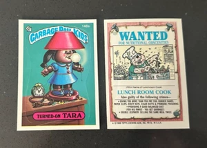 Topps Garbage Pail Kids #148a 1986 encendido Tara - Serie 4 - Imagen 1 de 1