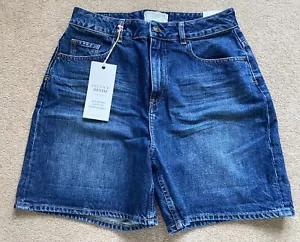 Pantalones cortos de mezclilla rígidos FatFace talla 10 para dama nuevos con etiquetas - Imagen 1 de 4