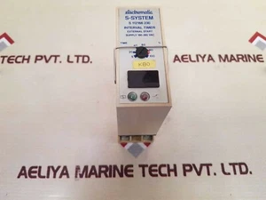 Electromatic s-system s 112166 230 interval timer  With Base - Picture 1 of 9