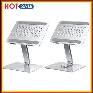 Laptop St?nder H?henverstellbar, Aluminiumlegierung 360? Drehbarer Basis Ergonom - Afbeelding 1 van 15