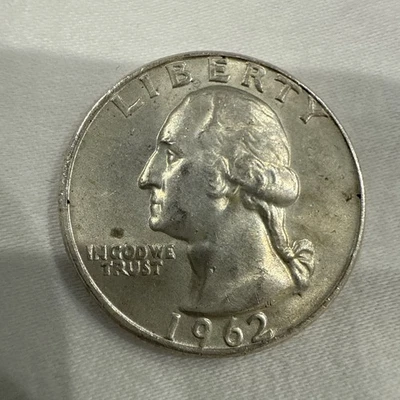 🔥 Rare 1962 d silver quarter 🔥  - Image 1 of 4