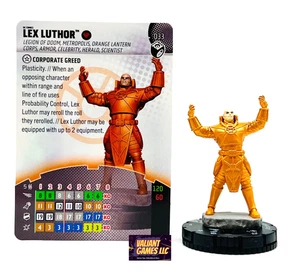 DC Heroclix Lex Luthor #033 mit Karte Lantern Legacy Set - Bild 1 von 1
