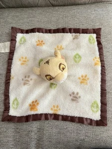 Vintage Disney Baby König der Löwen Sicherheitsdecke 12x12" mehrfarbig Simba Kuscheln Lovey - Bild 1 von 5