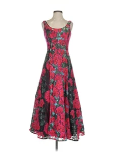 Tracy Reese Women Red Cocktail Dress 2 - Picture 1 of 4