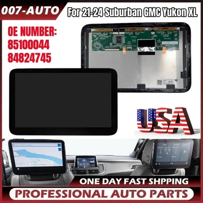 85100044 84824745 LCD Display For 21-24 Suburban GMC Yukon XL Headrest BACK SEAT - Image 1 of 4