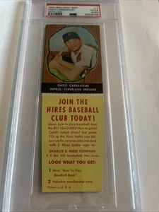 1958 HIRES ROOT BEER W/TAB #11 CHICO CARRASQUEL PSA 4 MC POP 1W/29 GRADED HIGHER - Bild 1 von 7