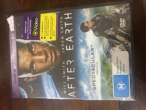 After Earth (DVD 2013) Will Smith Jaden Smith Region 2 4 5 Action FREE POST - Picture 1 of 2