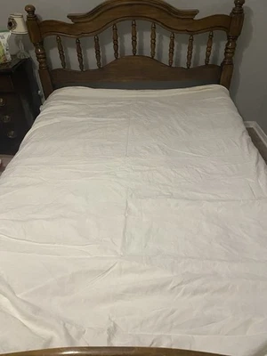 Funda nórdica Lauren Ralph Lauren blanca sobre marfil cachemira TALLA QUEEN Foto 1 de 4