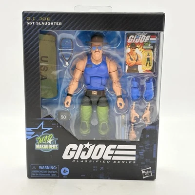 G.I. Joe Classified Series Sgt Slaughter Mad Marauders 6" Action Figure #129 - Image 1 of 4