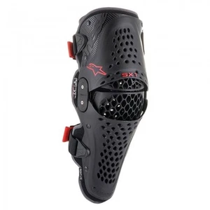 Rodilleras Alpinestars Adult MX Armour - SX-1 v2 (negro/rojo) - Imagen 1 de 2