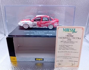 *DAMAGED* Onyx 1:43 BTCC Vauxhall Sport Vauxhall Vectra 1998 Derek Warwick - Picture 1 of 14