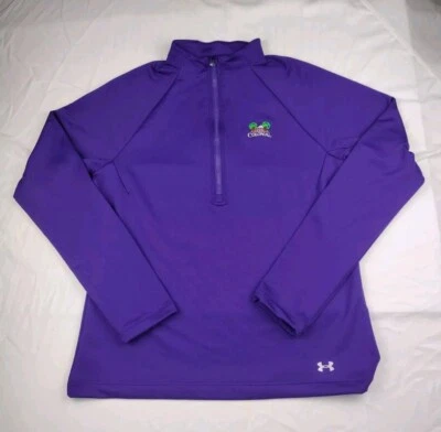 Women's Under Armour Pullover Large Colonial Country Club Fort Worth Golf Purple - Image 1 of 4