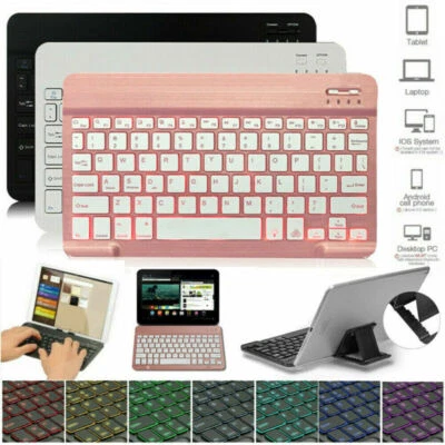 Backlit Wireless Keyboard For Microsoft Surface Pro 7 / 6 5 4 3 12.3" Pro 10.6" - Image 1 of 4