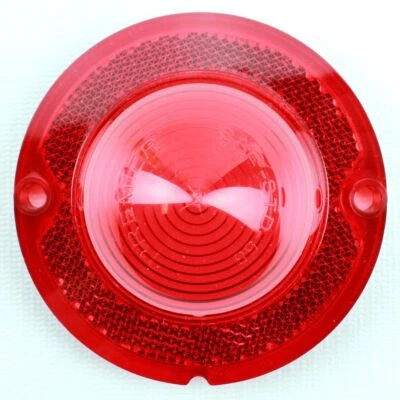 58 1958 Chevy Impala Bel Air Biscayne Red Tail Brake Light Lens  - Image 1 of 2