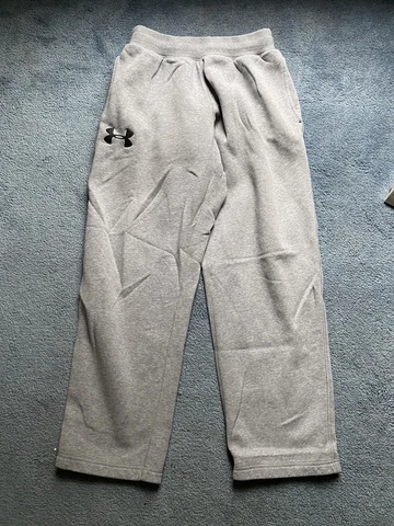 Under Armour Sweatpants Loose Mens Medium Gray Cover