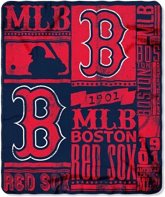 Boston Red Sox MLB Northwest Company 50"x 60" Fleece Throw Blanket  - Image 1 of 2