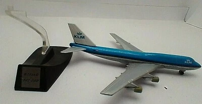 Modellino aereo in metallo Boeing 747-200 KLM scala 1:500 - Immagine 1 di 4