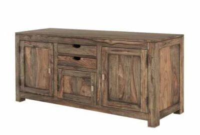 Sideboard Holz modern massiv Kommode Massivholz Sheesham Palisander 60x110x47 - Bild 1 von 4