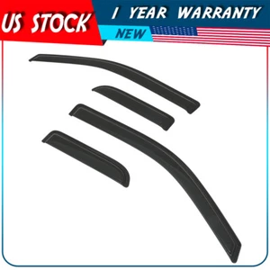For 04-14 Ford F150 Extended Cab Window Visor Vent Guards Shades Deflectors - Picture 1 of 10
