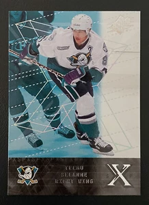 2000-01 Upper Deck SPx #2 - TEEMU SELANNE (HOF) - Anaheim Ducks - Picture 1 of 2