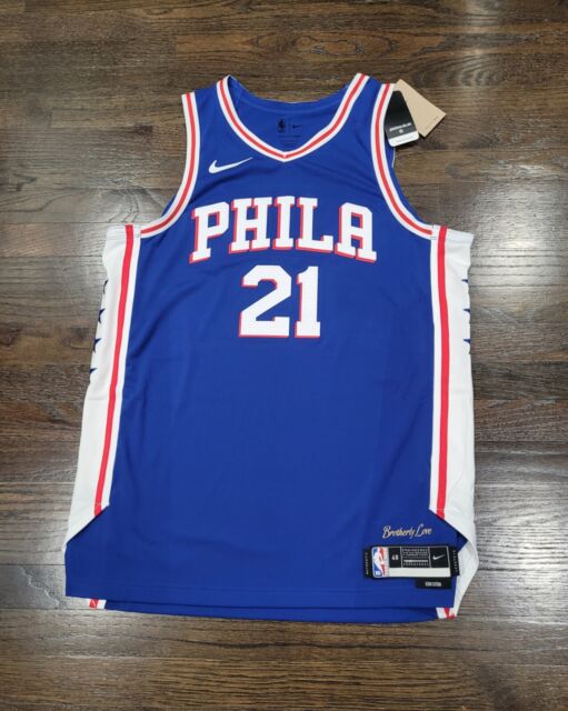 Joel Embiid Philadelphia 76ers 2021-22 City Edition Jersey – Jerseys and  Sneakers