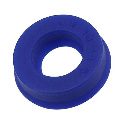 UXCELL UN Radial Shaft Seal 10mm ID x 18mm OD x 6mm Width PU Oil Seal, Blue