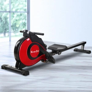 Rowing Machine Magnetic Brake System Flywheel 10 Level Resistance Toning Workout - Picture 1 of 7