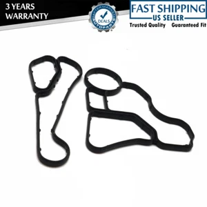 Engine Oil Filter Housing Gasket&Cooler Seal Set For BMW 535i X3 X5 11428637820 - Picture 1 of 10