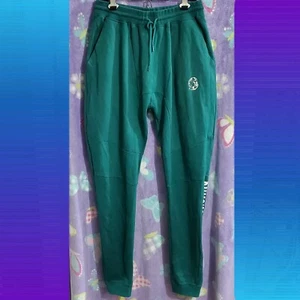 Billionaire Boys Club Sport Sweatpants Viridian Green Men's Size XL Space Head - Picture 1 of 12