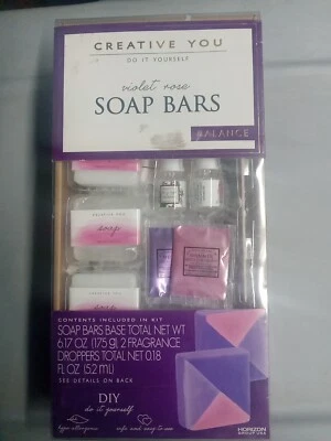 SOAP BARS Creative You - Do It Yourself Kit - VIOLET ROSE - NEW Unopened - Image 1 of 3
