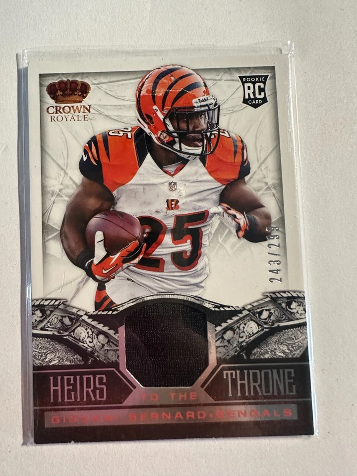 K119,350 - 2013 Crown Royale Heirs to the Throne Jersey #12 Giovani Bernard/299 - Image 1 of 1