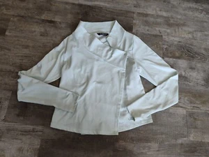 Arc'teryx Women's Size Medium Yonge Long Sleeve Wrap White Activewear *Read* - Picture 1 of 16