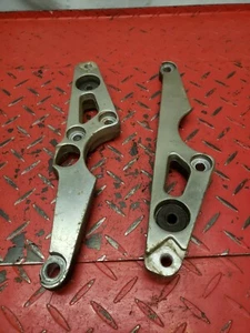 1980 Yamaha XS1100 SG Special Rear Passenger Foot Peg / Muffler Brackets - Picture 1 of 7