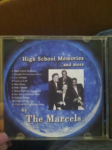 SIGNED PAPER WITH CD MARCELS~HIGH SCHOOL MEMORIES AND MORE ~ MINT~ RARE  ~  - Picture 1 of 5