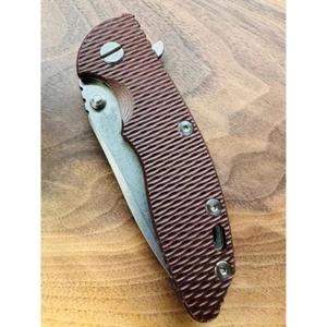 1 Pc Custom Made Micarta Grips Handle Scales for Rick Hinderer Knives XM18 3.5” - Picture 1 of 2