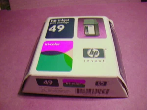 1 - Ink Cartridges for HP  INK JERT # 49 TRI-COLOR - Picture 1 of 2