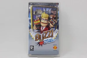 BUZZ!: ¿QUE SABES DE TU PAIS? -  PSP SONY INV-3137 - Picture 1 of 3