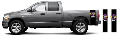 适用于道奇 Ram 1500 2500 3500 RUMBLE 蜜蜂后侧拉力赛条纹赛车运动 — 第 1/4 张图片