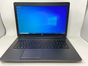 HP ZBook G2 17" i7-4810MQ 2.8GHz 16GB 1TB NVidia K3100m FHD Wn10 Gaming Laptop - Picture 1 of 9