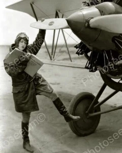 How To Fly A Plane 1929 Vintage 8x10 Reprint Of Old Photo - Picture 1 of 1