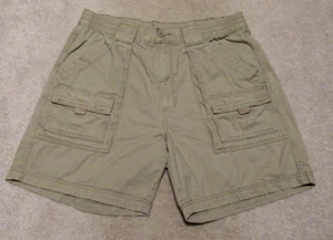 St. John's Bay Shorts Herren 34 Khaki Cargoshorts Utility Taschen Wandern - Bild 1 von 8