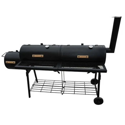 Barbecue con Affumicatore Nevada XL Nero - Immagine 1 di 2